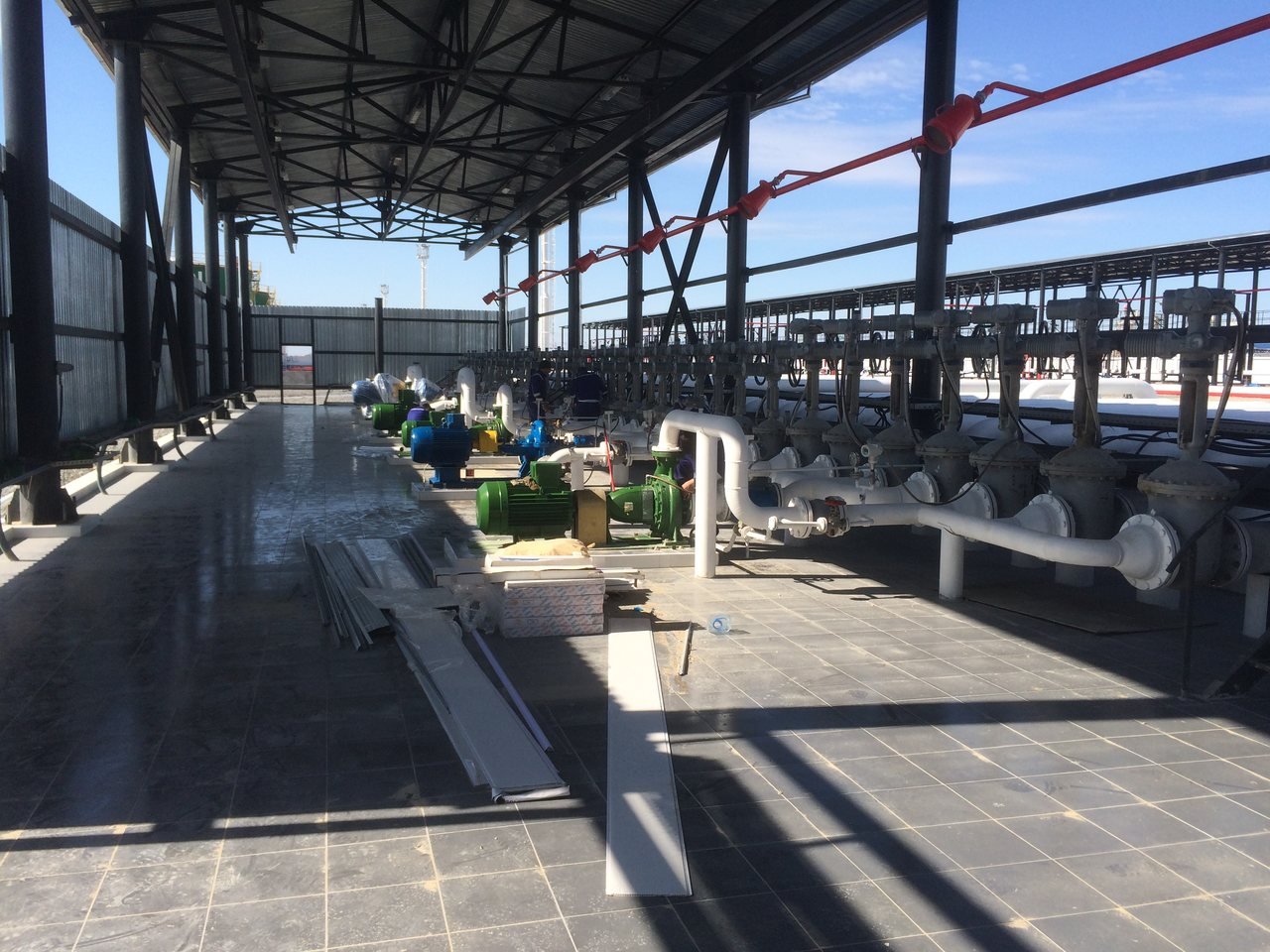 Строительство и установка насосных станций