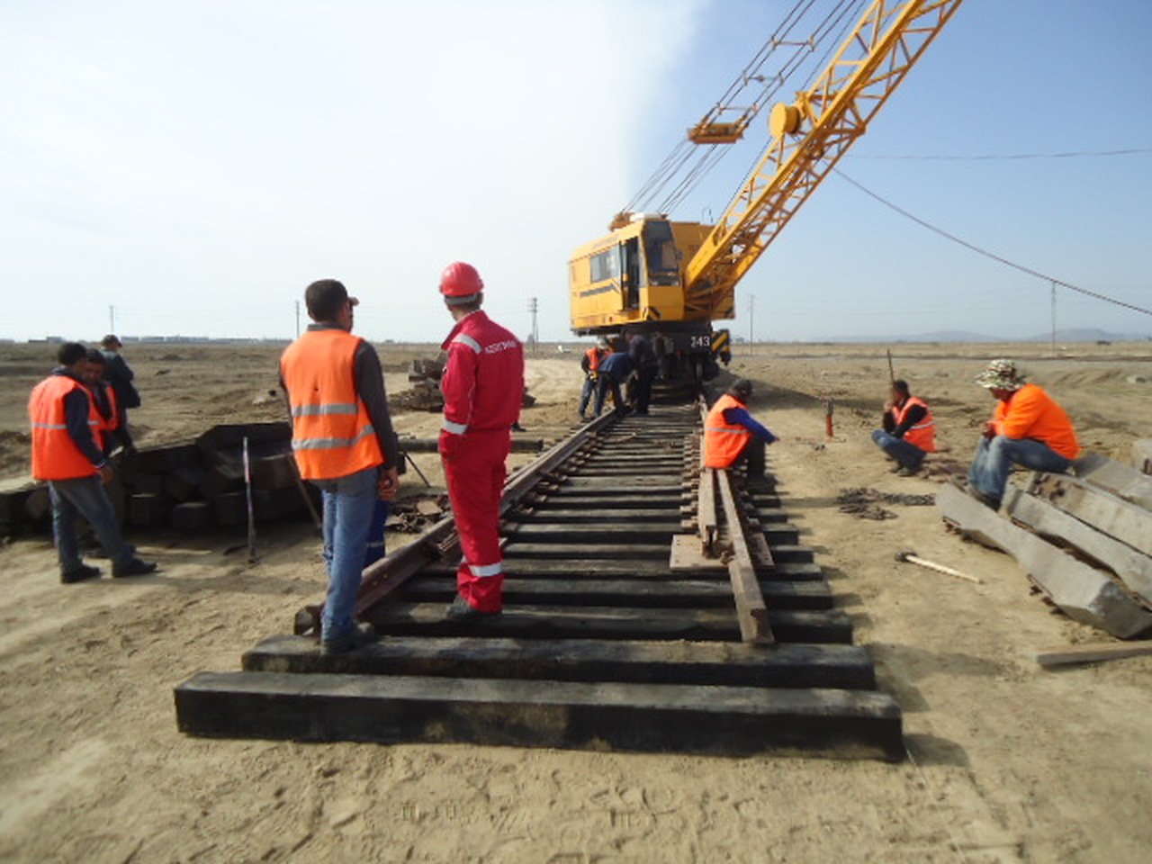 Строительство железнодорожных линий